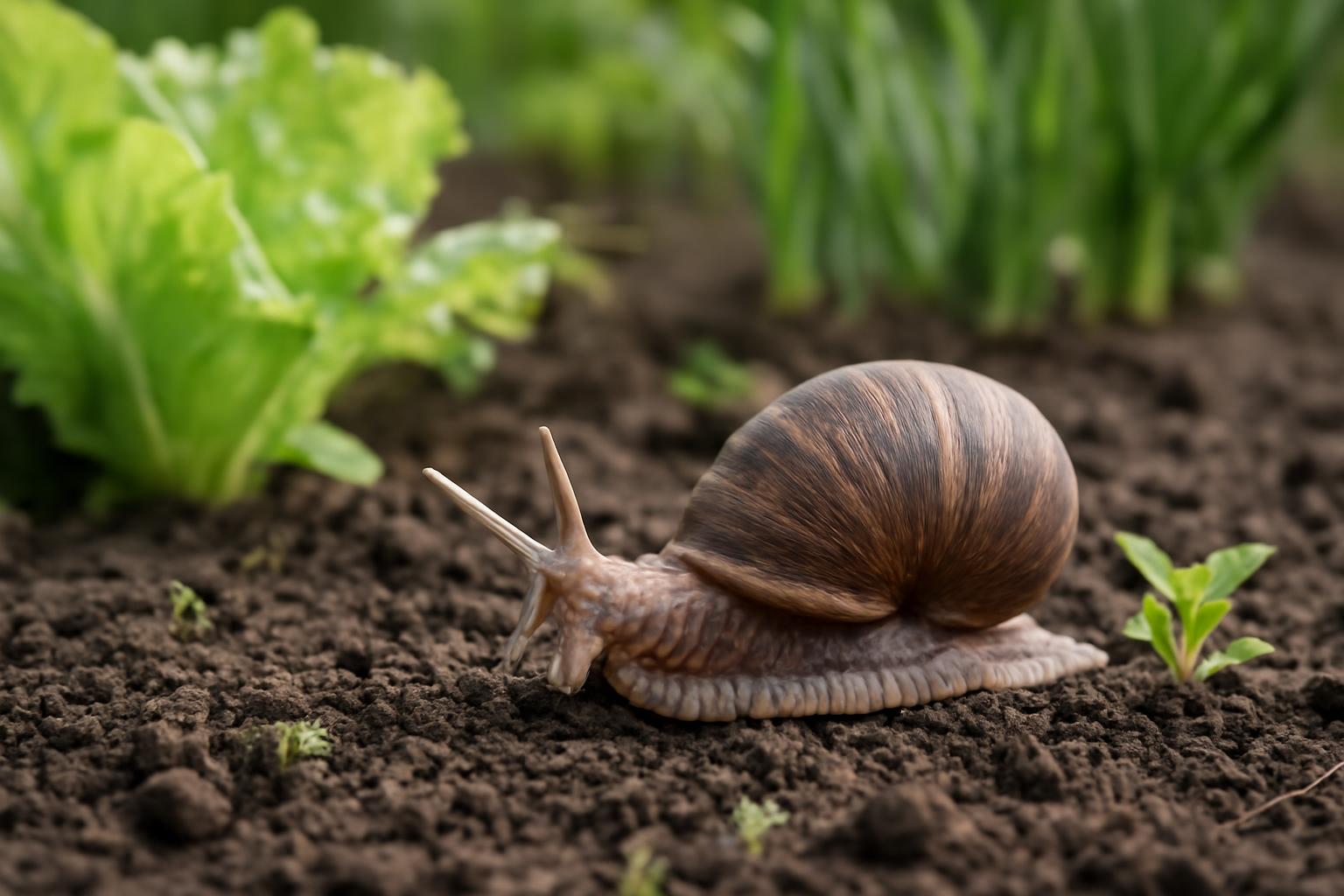 Hogyan tartsd távol a csigákat a kerttől?