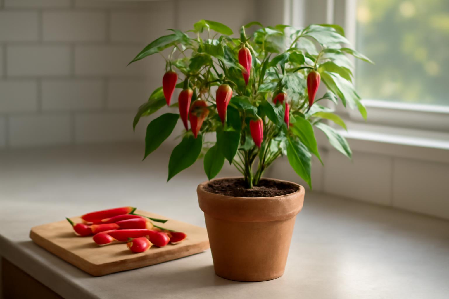Kipróbáltuk a chili paprika nevelését a konyhapulton – Mennyire lett erős a termés?