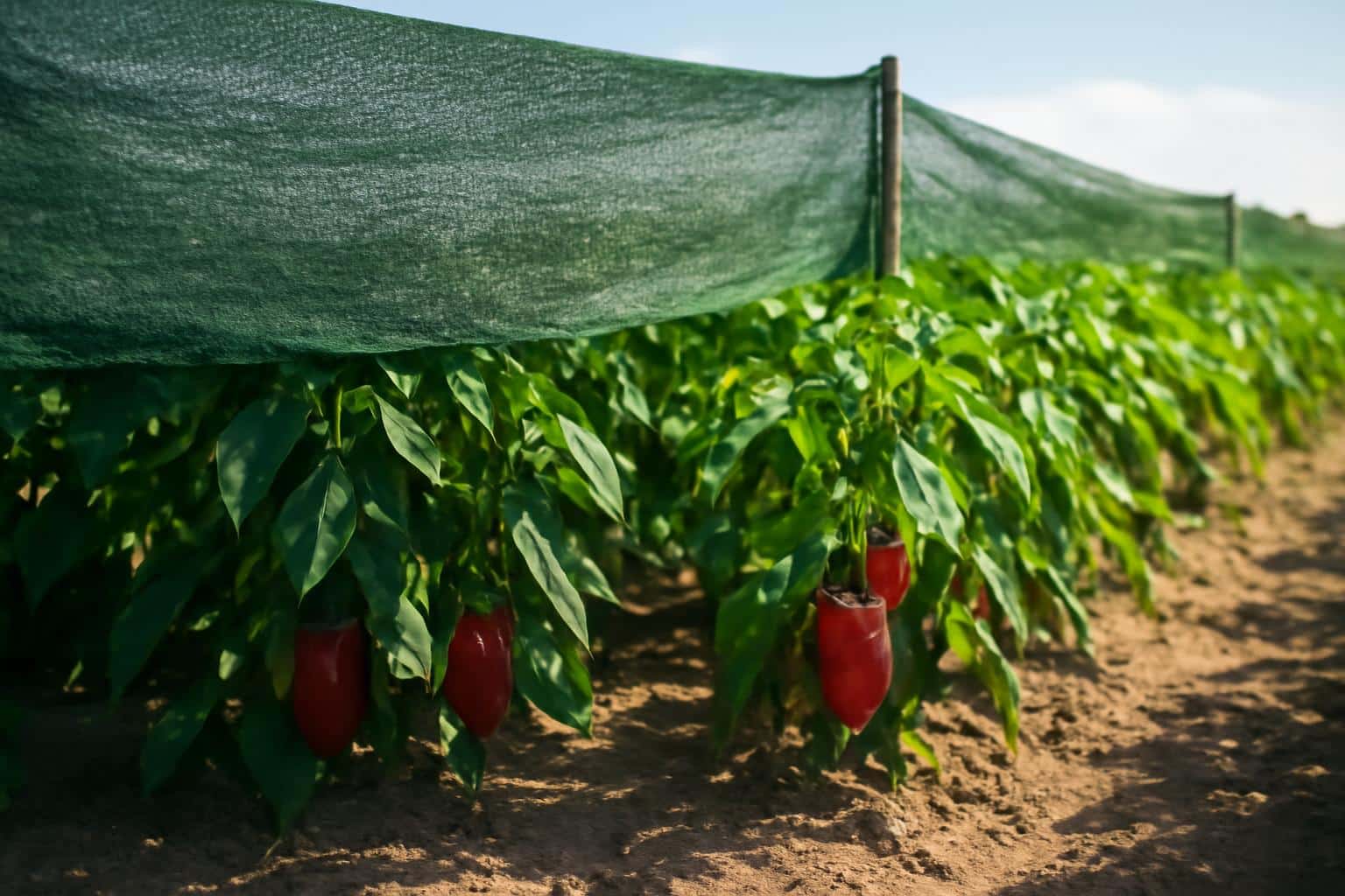 Kipróbáltuk a paprika árnyékolását júliusban – látványos lett a különbség