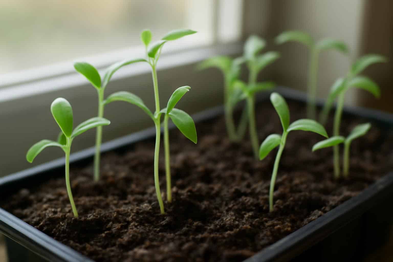 Mit tegyek, ha a palánták megnyúlnak és gyengék?